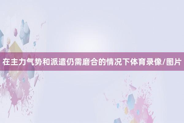 在主力气势和派遣仍需磨合的情况下体育录像/图片