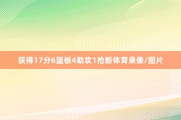 获得17分6篮板4助攻1抢断体育录像/图片