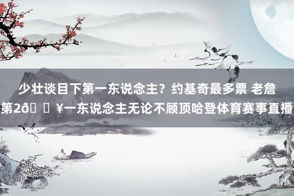 少壮谈目下第一东说念主？约基奇最多票 老詹第2🔥一东说念主无论不顾顶哈登体育赛事直播