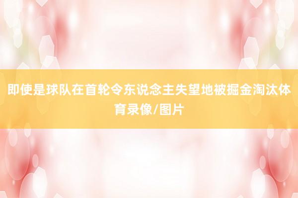 即使是球队在首轮令东说念主失望地被掘金淘汰体育录像/图片