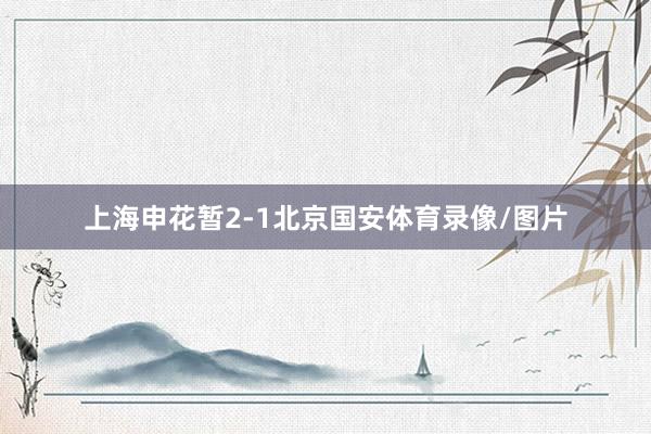 上海申花暂2-1北京国安体育录像/图片