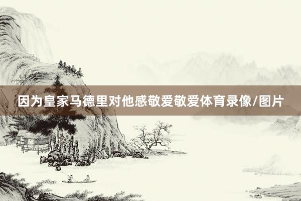 因为皇家马德里对他感敬爱敬爱体育录像/图片