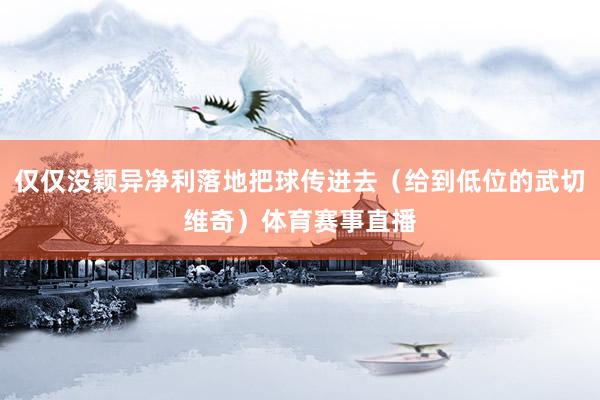 仅仅没颖异净利落地把球传进去（给到低位的武切维奇）体育赛事直播