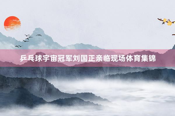 乒乓球宇宙冠军刘国正亲临现场体育集锦