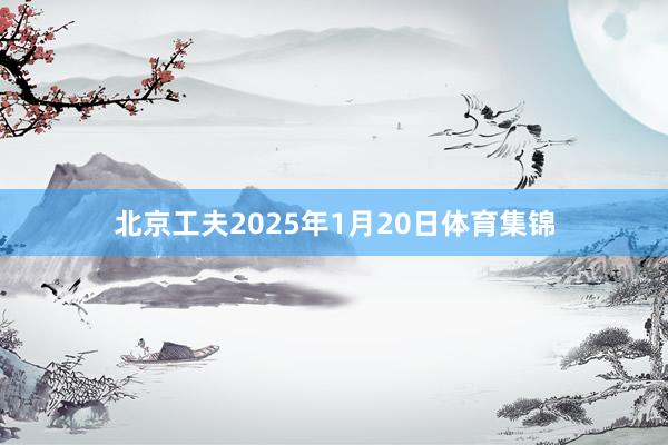 北京工夫2025年1月20日体育集锦