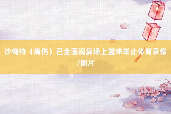 沙梅特（肩伤）已全面规复场上篮球举止体育录像/图片