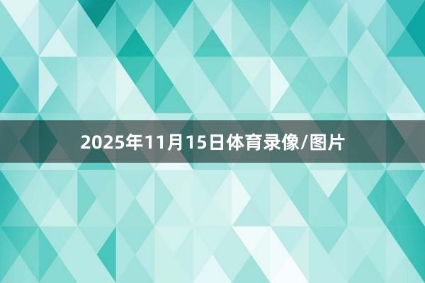 2025年11月15日体育录像/图片